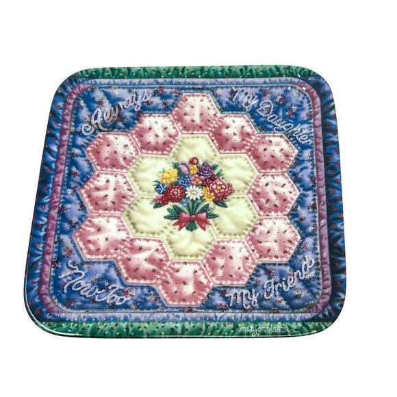 Limited Edition Bradford Exchange Always My Daughter Plate By Mary Ann Lasher - Picture 9 of 9